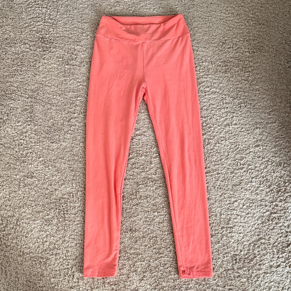 LuLaRoe Kids Leggings in Coral